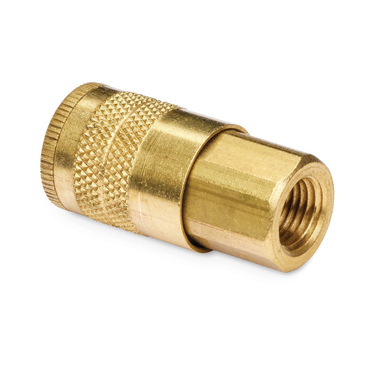 GRACO Mating Coupler for Grease Fill Stud on Trabon™ Reservoirs, 1/4 in. NPT Female, with Check (Part No. 558906)