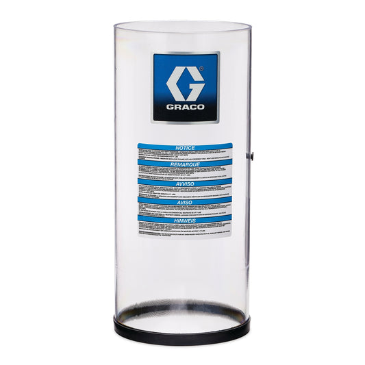 GRACO 12 pt./lb. Plastic Replacement Reservoir Assembly, 6 in OD x 13 in long (Part No. 562902)