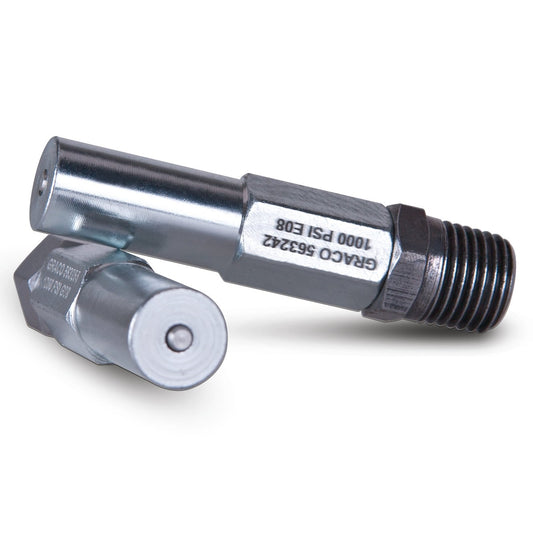 GRACO Reset Indicator with Memory, 5000 psi (345 bar), 1/8 NPSF with O-Ring (Part No. 563262)