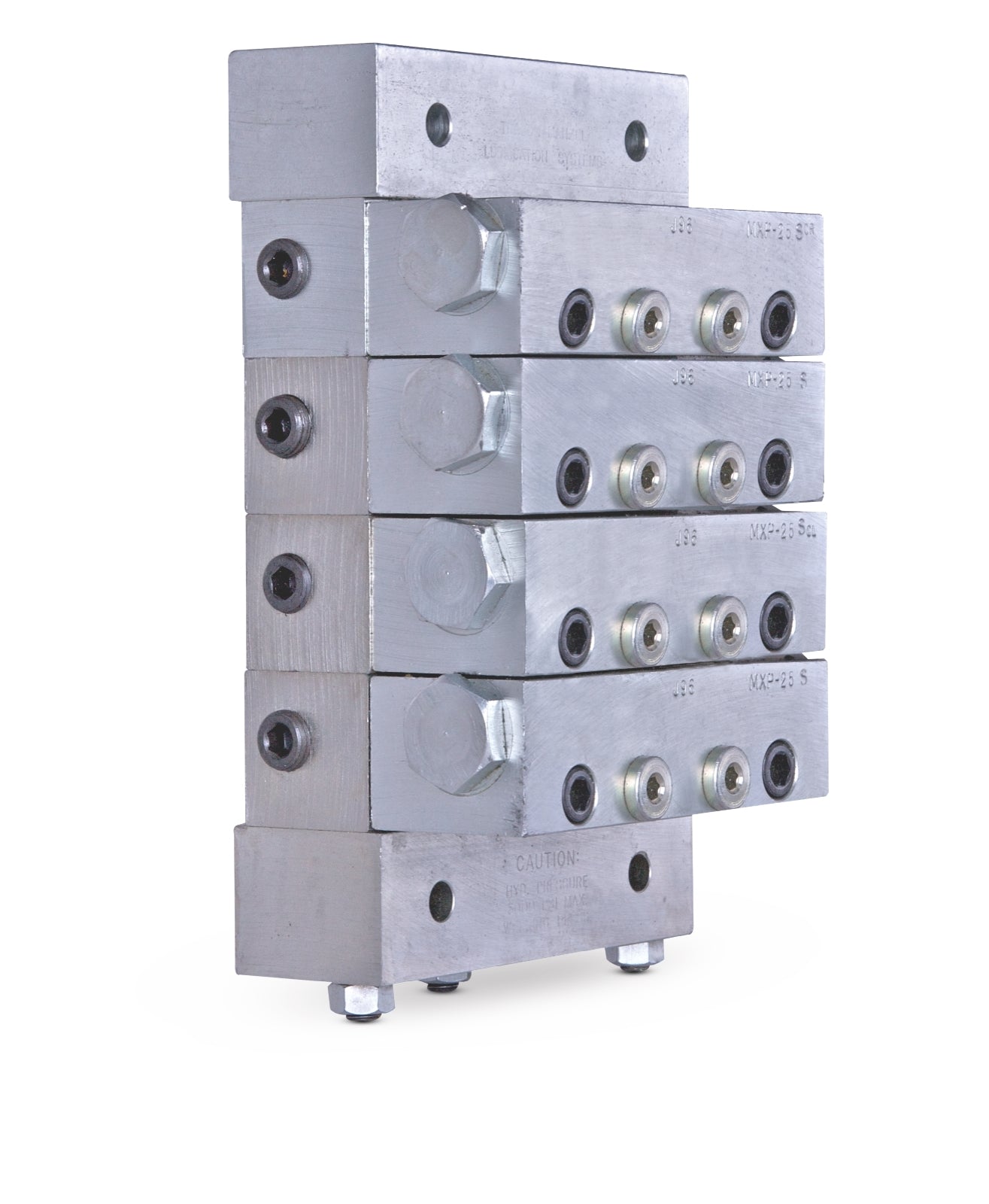 GRACO Trabon® MXP Divider Valve - Intermediate Base Plate without Outlet Check - 1/4-18 NPSF (Part No. 563527)