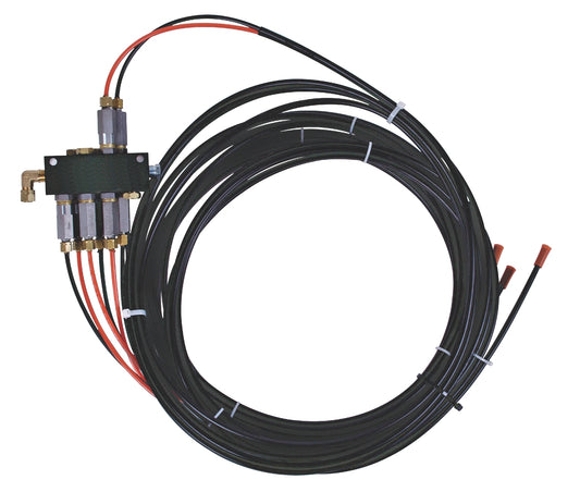 GRACO Pneumatic Grease Jockey® Meter Module - Front Right Meter Module - King pin, tie-rod end, Greaseable Spring Pins, 6 Points (Part No. 563655)