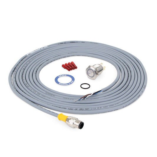 GRACO G-Series Pump Accessory - Remote Manual Run/Monitoring Light Kit - 12 VDC, includes 16 foot M12 cable (Part No. 571032)