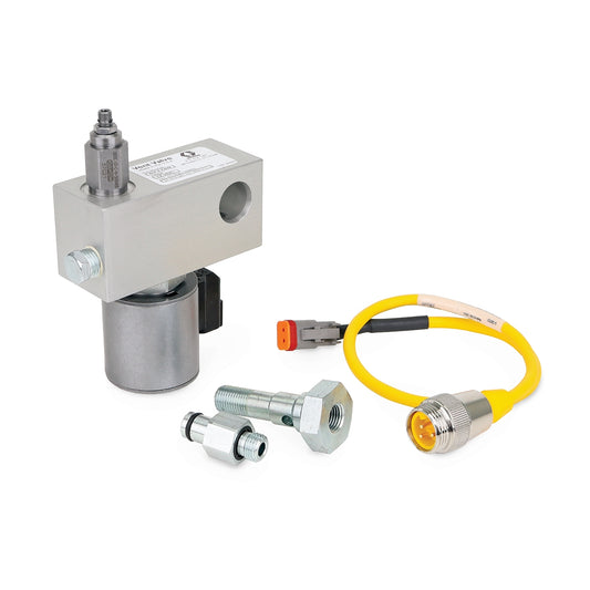 GRACO Direct-Mount Vent Valves for G3™ Pumps - NPT, 12 VDC, 500-3500 psi (35-241 bar), Normally Closed, RH (Part No. 571169)
