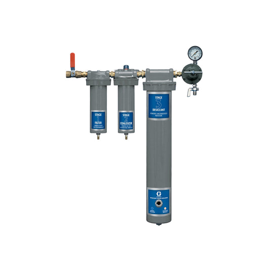 GRACO 3-Stage Desiccant Drying System (175 psi, 30/35/108 CFM) (Part No. 234401)