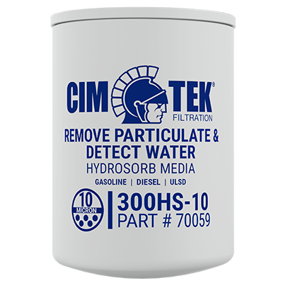 10 Micron Hydrosorb Spin-On Fuel Filter for Gasoline, Ethanol Blends, Diesel – High-Flow Commercial Series – Cim-Tek 300HS-10 –  (SKU: 70059) - Innoflo Solutions Inc.