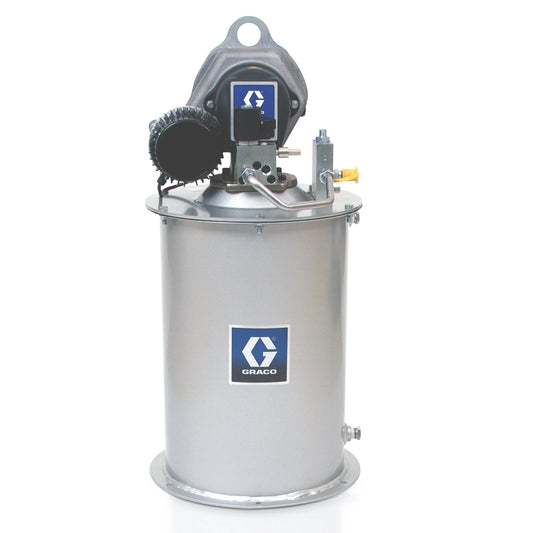 GRACO Standard Drum Injector Kits - 24 VDC HP Pump, Vent Valve, Cover with Tube-in-Tube for 400 lb (180 kg) Reservoir (Part No. 77X112)