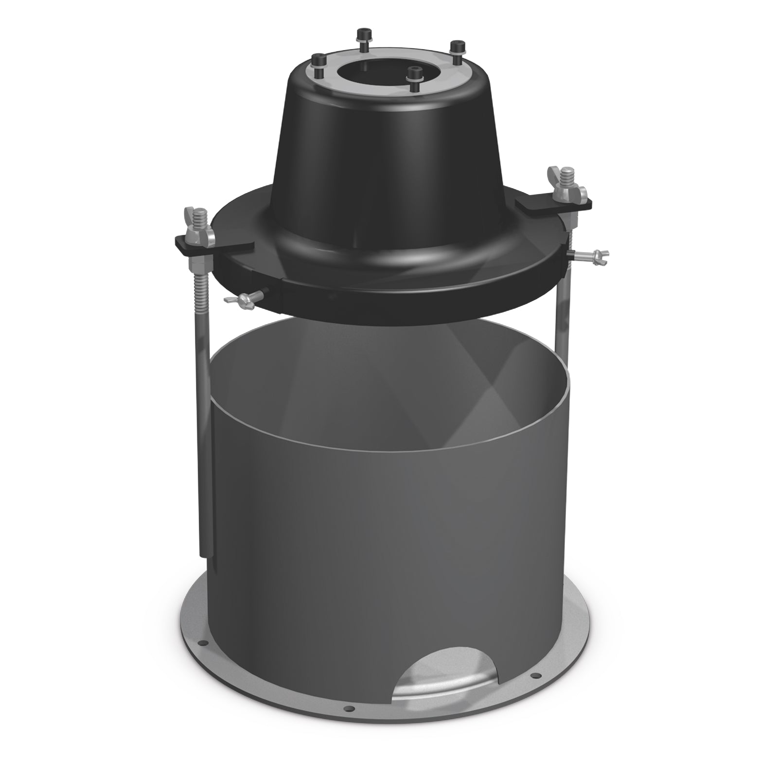 GRACO 35 lb. (16 kg.) Pail Cover - Cylinder, Tie-Rods, Base to Convert 60 lb. (27 kg.) Length to 35 lb. (16 kg.) Bucket (Part No. 77X513)