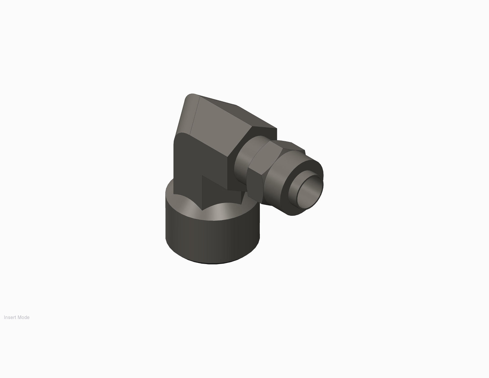GRACO FTG Elbow, 3/8NPTM x 1/4TUBE BR (Part No. 7884-07-01)