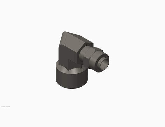 GRACO FTG Elbow, 3/8NPTM x 1/4TUBE BR (Part No. 7884-07-01)