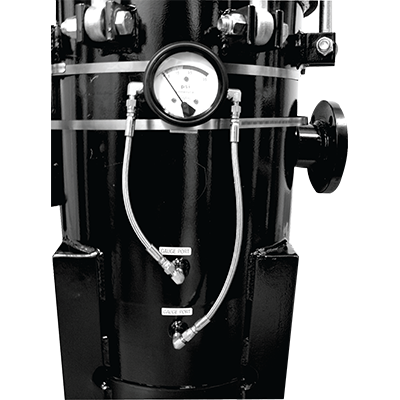 Differential Pressure Gauge Fuel Filter Accessory for Gasoline, Ethanol Blends, Diesel – Compatible with Petroleum Filter Series 200-300 – Cim-Tek Model – SKU  (SKU: 90602) - Innoflo Solutions Inc.