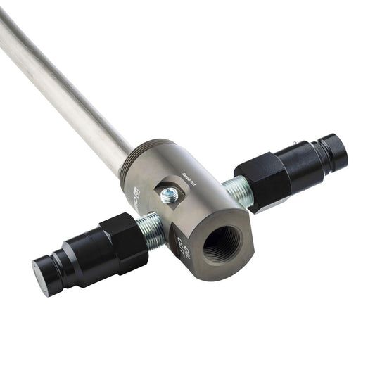 OilSafe® Drum Adapter – Black Male Disconnects Only (SKU: 960BKM)