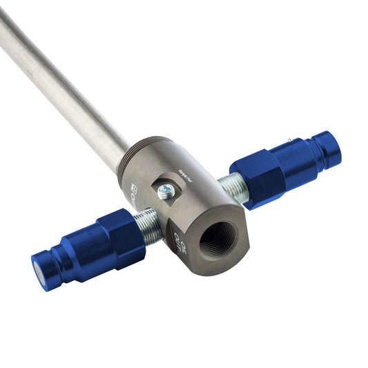 OilSafe® Drum Adapter – Blue Male Disconnects Only (SKU: 960BLM)