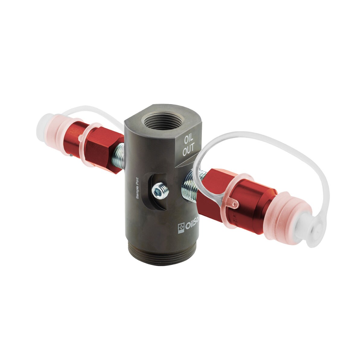 OilSafe® Drum Adapter – Red Male Disconnects Only (SKU: 960RDM)