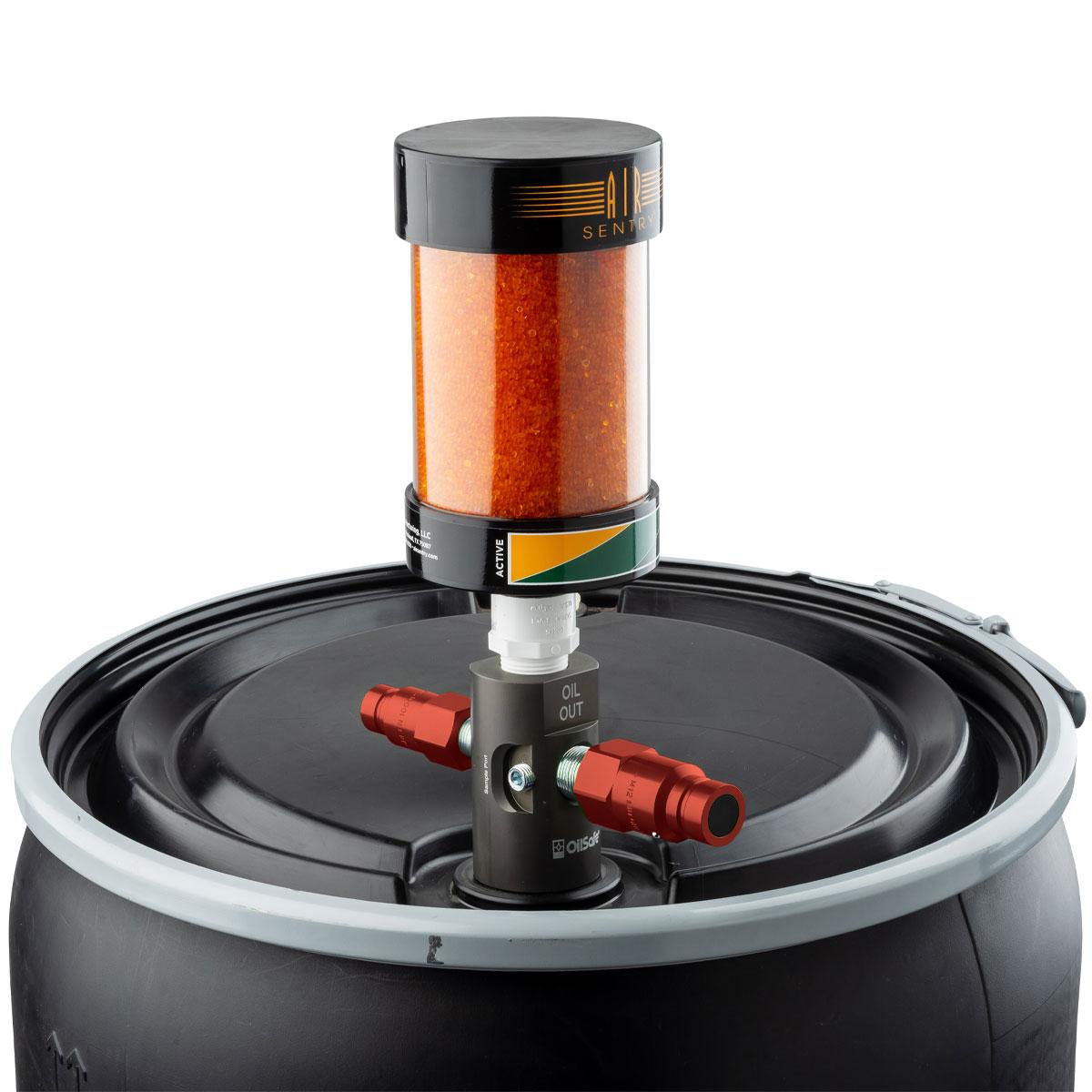 OilSafe® Drum Adapter – Red Male Disconnects Only (SKU: 960RDM)