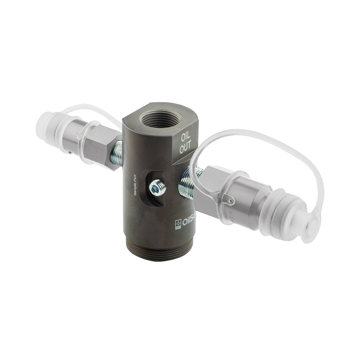 OilSafe® Drum Adapter – Silver Male Disconnects Only (SKU: 960SLM)