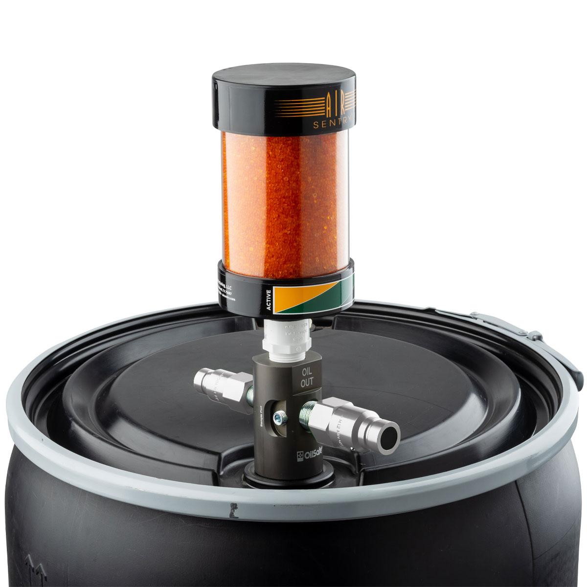 OilSafe® Drum Adapter – Silver Male Disconnects Only (SKU: 960SLM)