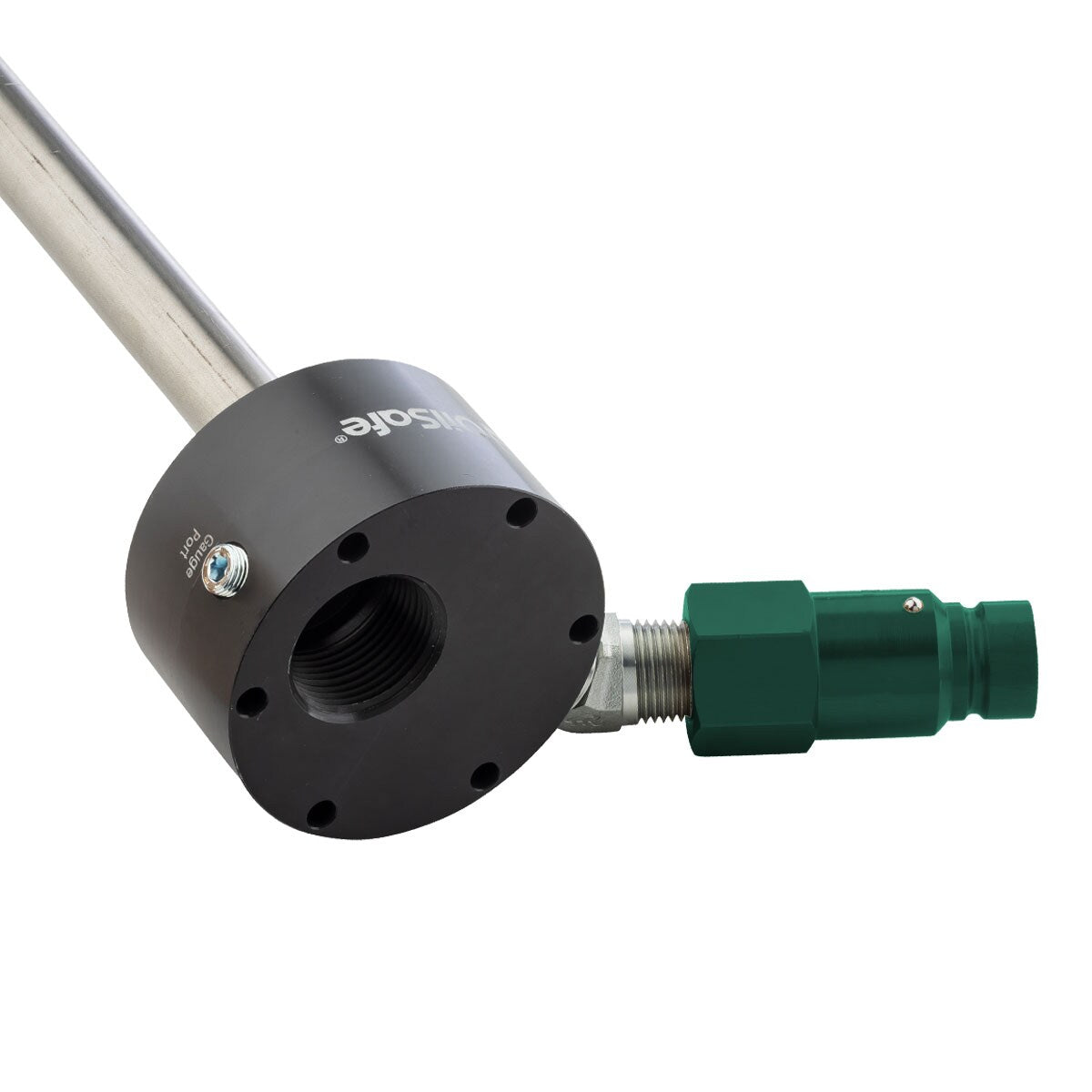OilSafe® Reservoir Adapter – Dark Green Male Disconnect Only (SKU: 961DGM)