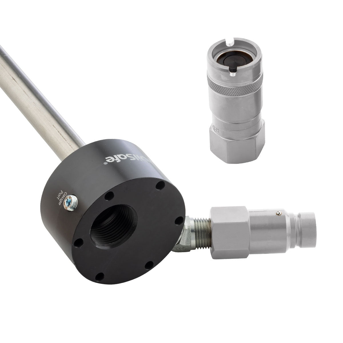 OilSafe® Reservoir Adapter – Silver Male & Female Disconnects (SKU: 961SLMF)