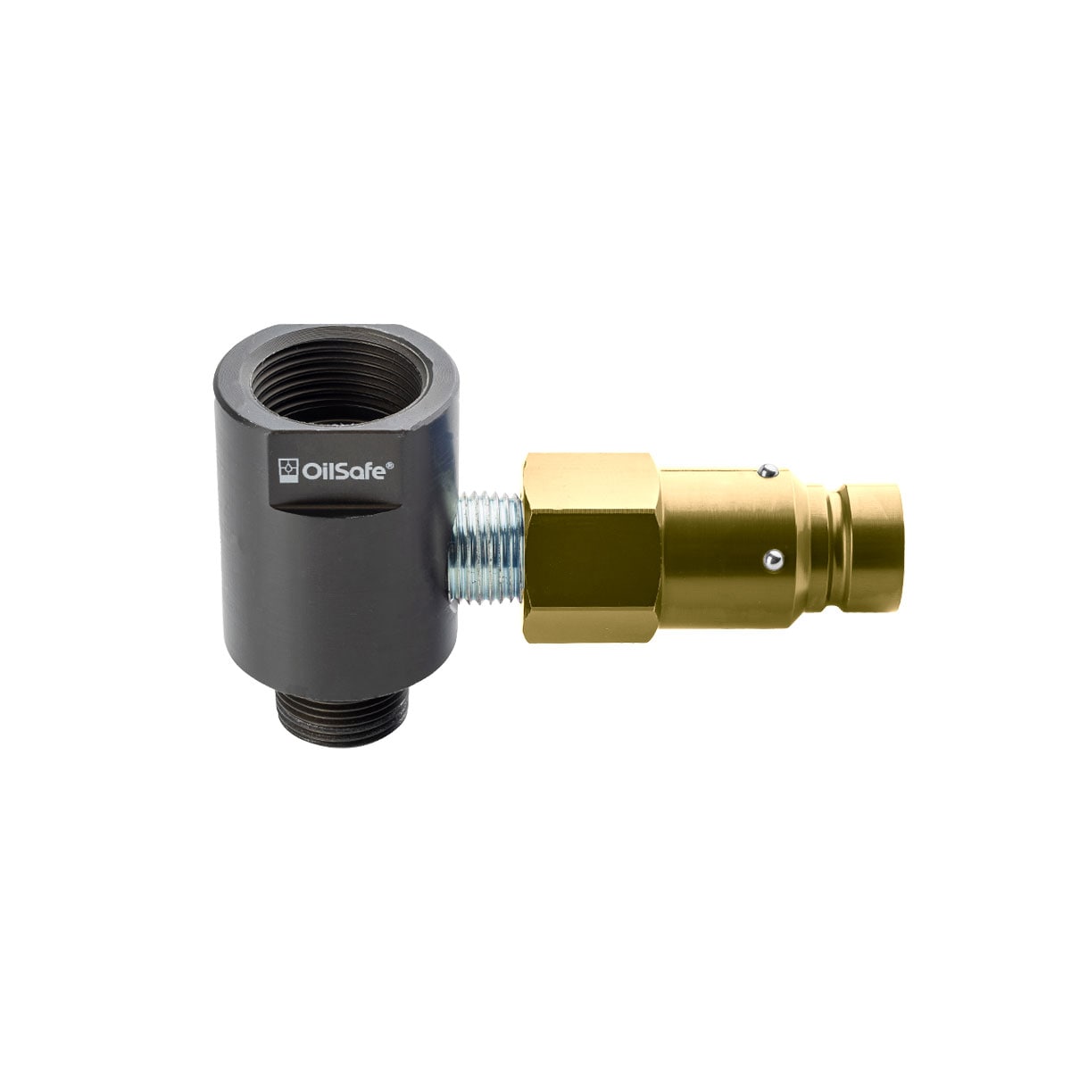 OilSafe® Gear Box Adapter – Beige Male Disconnects – 1" Fit (SKU: 9621BGM)