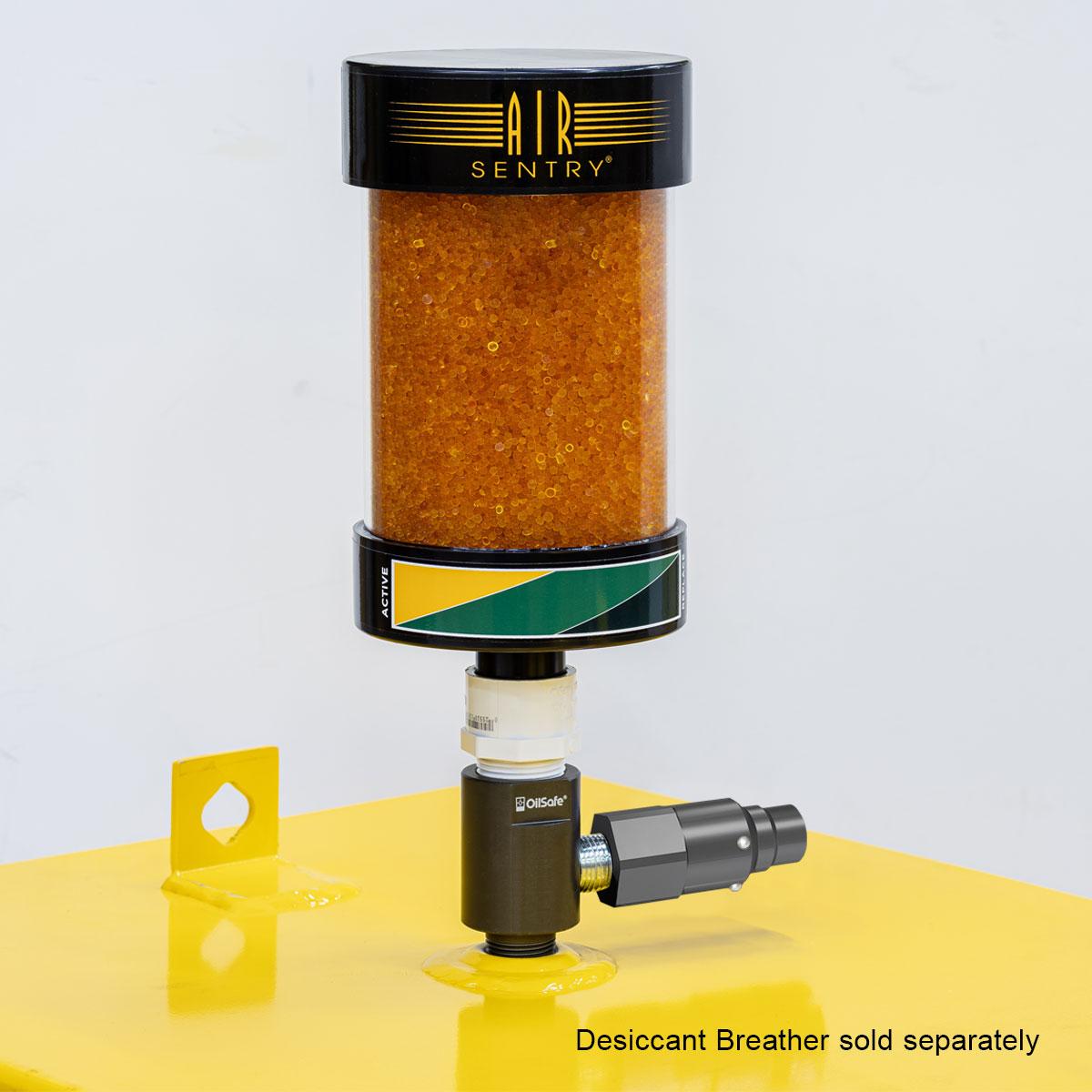 OilSafe® Gear Box Adapter – Dark Gray Male Disconnects – 1" Fit (SKU: 9621GYM)