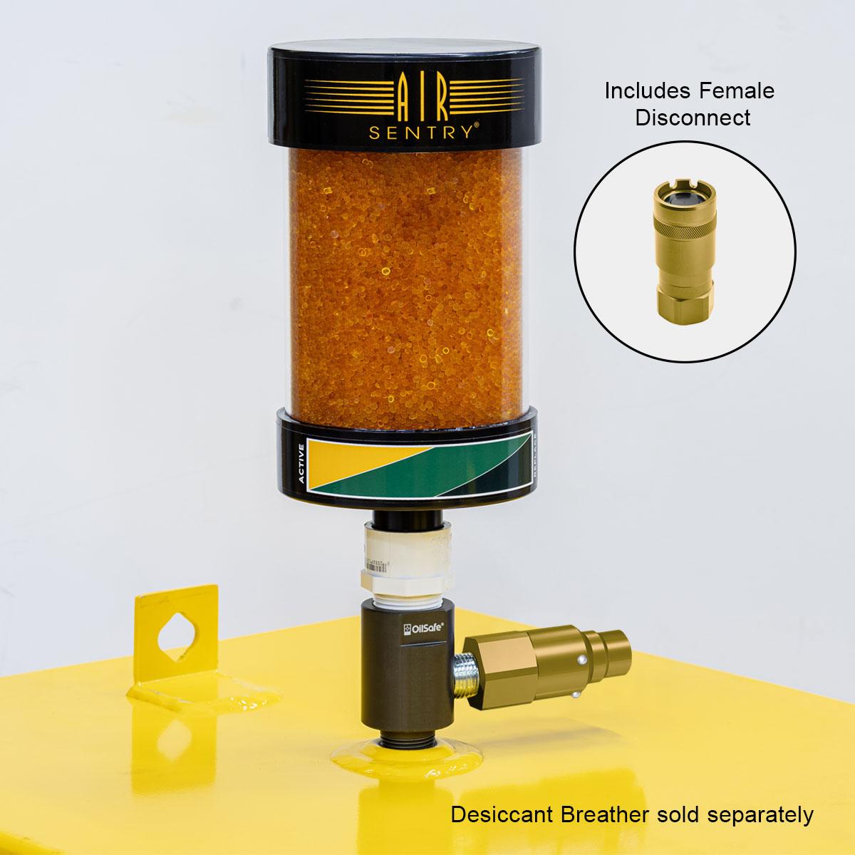 OilSafe® Gear Box Adapter – Beige Male & Female Disconnects – 3/4" Fit (SKU: 96234BGMF)