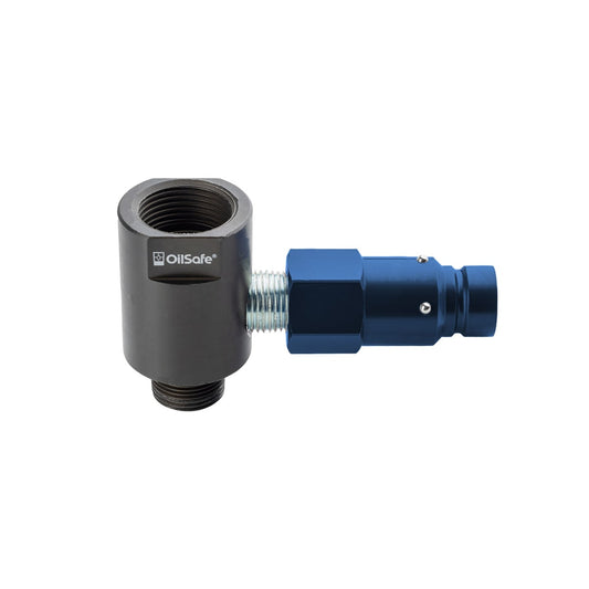 OilSafe® Gear Box Adapter – Blue Male Disconnects – 3/4" Fit (SKU: 96234BLM)