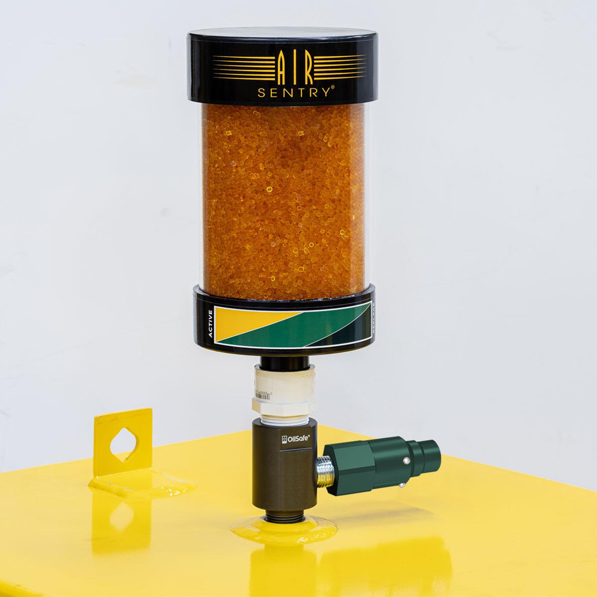 OilSafe® Gear Box Adapter – Dark Green Male Disconnects – 3/4" Fit (SKU: 96234DGM)