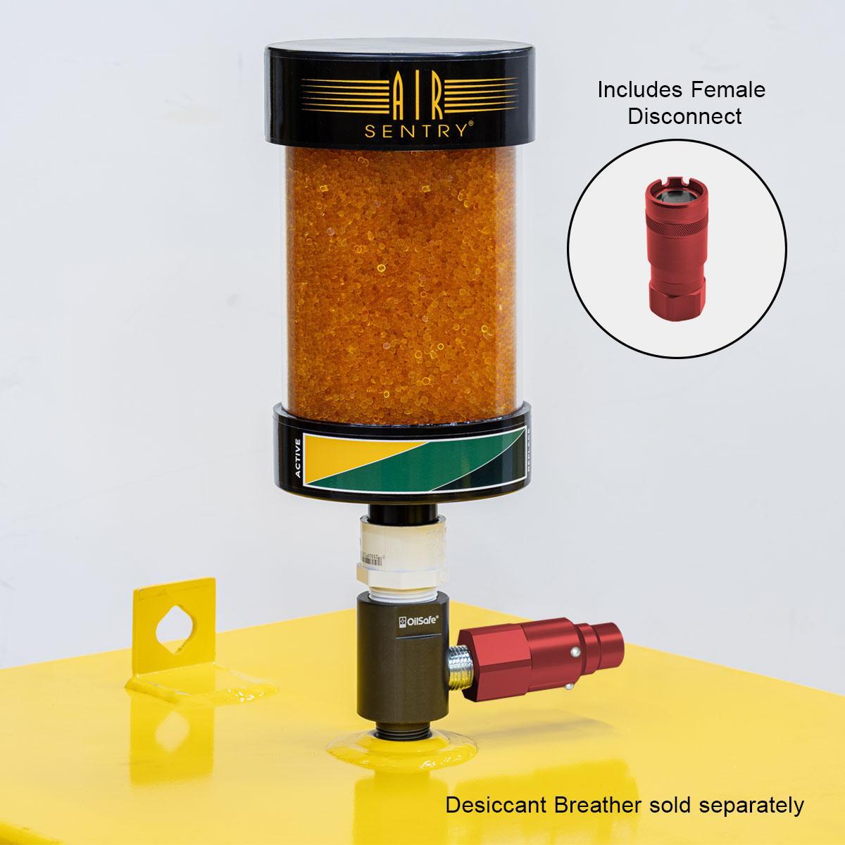 OilSafe® Gear Box Adapter – Red Male & Female Disconnects – 3/4" Fit (SKU: 96234RDMF)