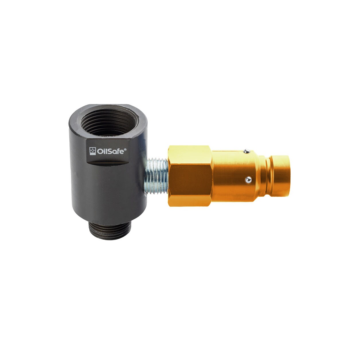 OilSafe® Gear Box Adapter – Yellow Male Disconnects – 3/4" Fit (SKU: 96234YLM)