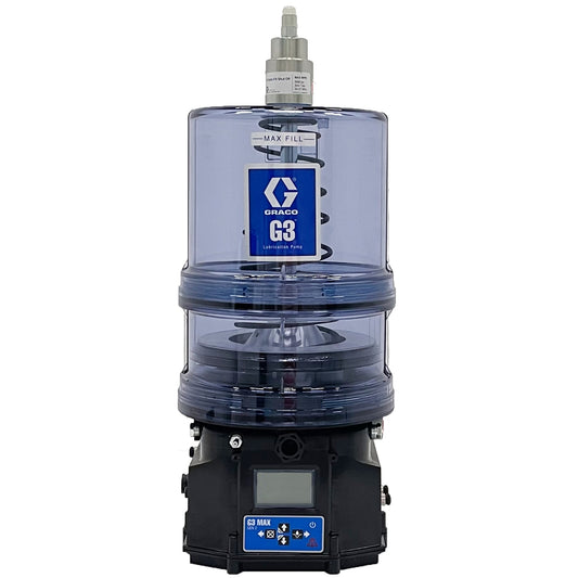 GRACO G3® Max Grease Lubrication Pump, 24 VDC, 8 Liter Reservoir (Part No. 96G580)