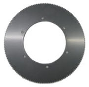 Hannay Part 138T35 Disc Sprocket | Industrial Equipment Part | 16-5/8" Diameter, Chrome Silver Finish – Durable Precision Component