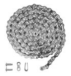 Hannay 99 12.0028 | Part Length #35 Chain For 17-18 Series Reel | 43-1/2" Long, 116 Links With Connector Link – Durable Replacement Chain For Hose Reels
