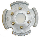 Hannay Parts 99 22.0015 | Ratchet Wheel Assembly | 2 Position, 180 Degree With (6) 1/4" X 1/2" Bolts – Durable Industrial Replacement Part