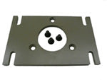 Hannay Part Esf-Dz Motor Plate | Steel Motor Plate | Durable Steel Construction Per P66A-01660 – Reliable Replacement Part For Hannay Motors