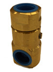 Hannay Part 1" 90 Fxf Bronze 300 Psi Opw Joint | Hose Fitting | Bronze Construction, 1" Female X Female, High Pressure – Durable Industrial Connection