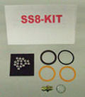 Hannay Part 1/2" Viton Packing, Super Swivel (Ss-8-Kit-V) | Hose Reel Part | Stainless Steel, Viton Seals – Durable Swivel Packing Kit
