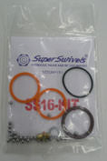 Hannay Part 1" Glt Viton Packing, Super Swivel (Ss-16-Kit-Glt) | Hose Reel Part | Stainless Steel Super Swivel, Viton Packing, 1" Glt Connection – Durable Replacement Kit
