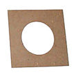 Hannay Part H-150G | Square Riser Gasket | 1-1/2" Hi-Grade Buna Construction – Durable Sealing Solution For Hose Reels And Industrial Applications
