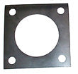 Hannay Part H-300G | 3" Hi-Grade Buna Square Riser Gasket | Durable Elastomer Seal For Industrial Hose Reels