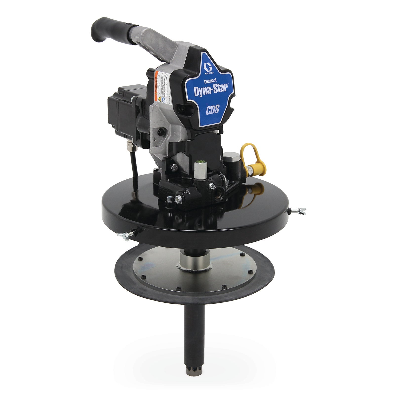 GRACO Compact Dyna-Star® 24 VDC Series progressive 35 lb Oil or Grease Bucket Kit, Pump, Lifting Handle, Low-Level Switch (Part No. CD1031)