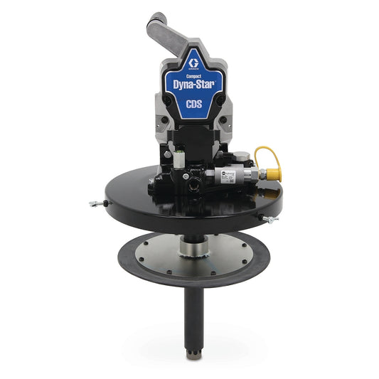 GRACO Compact Dyna-Star® 24 VDC 35 lb Oil or Grease Bucket Kit, Vent-Valve Pump, Lifting Handle, Level Reporting (Part No. CD1132)