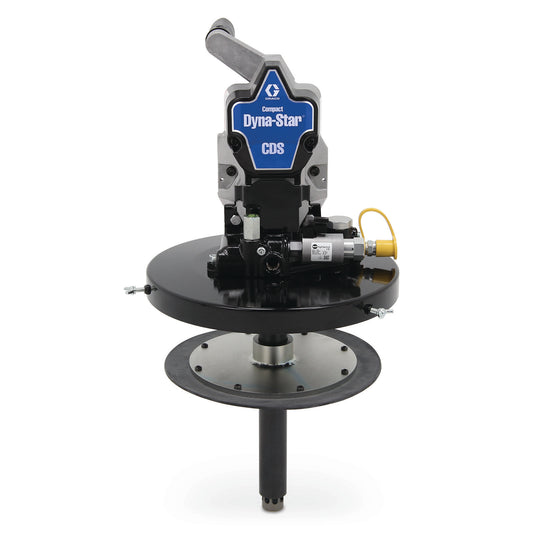 GRACO Compact Dyna-Star® 24 VDC 35 lb Oil or Grease Bucket Kit, Vent-Valve Pump, Lifting Handle, Pressure and Low-Level Switch (Part No. CD1231)