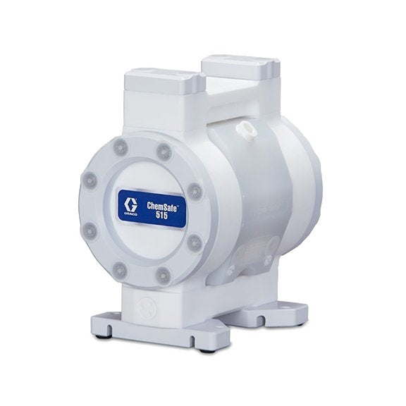 GRACO ChemSafe 515 Air Operated Double Diaphragm Plastic Pump, 1/2" NPT Port (Part No. 24X425)