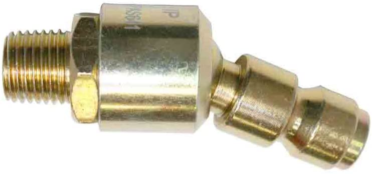 Hannay Part Coupler P56A-00830 | Hose Reel Part | 1" Hub To 1/2" Swivel, Hannay-Fabricated – Durable And Precision Engineered Coupler