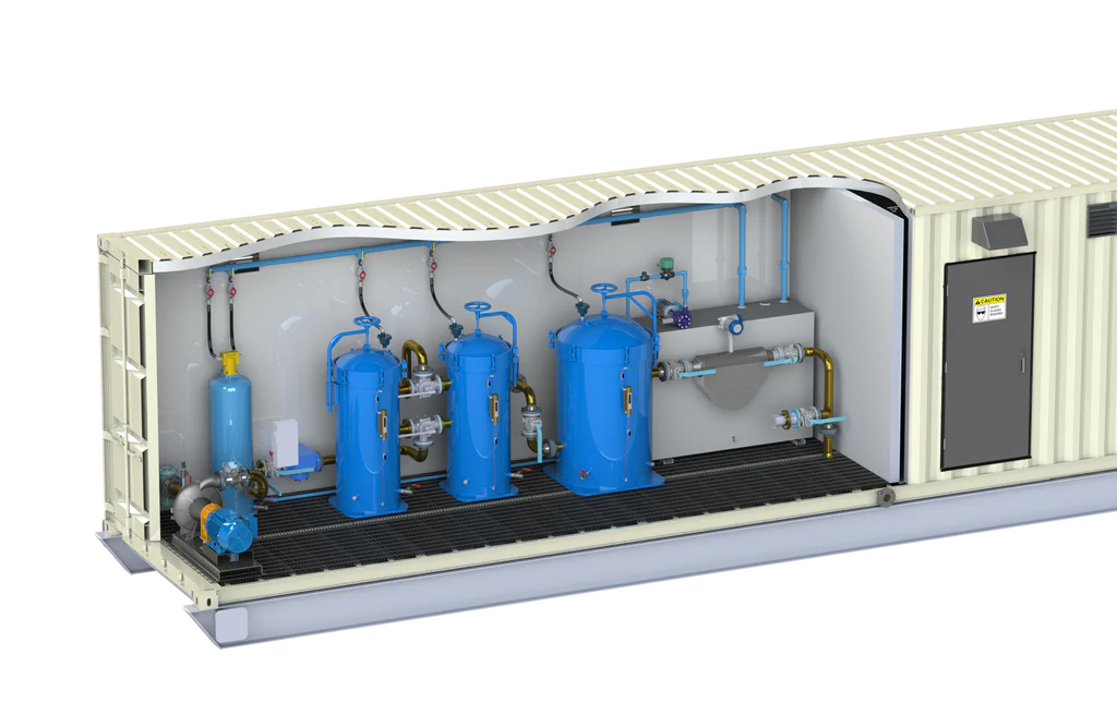 Offloading Header Fuels DFO 3000