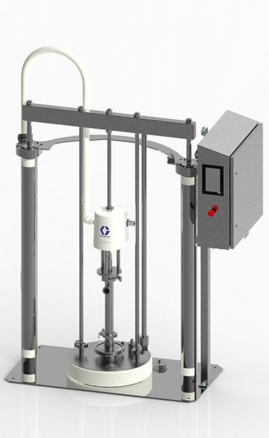 GRACO SaniForce Ram Unit, Stainless Steel Frame, 6:1 PP, Inflatable Seal, Electronic Controls (Part No. SDU.A04AAA3AA0C21)