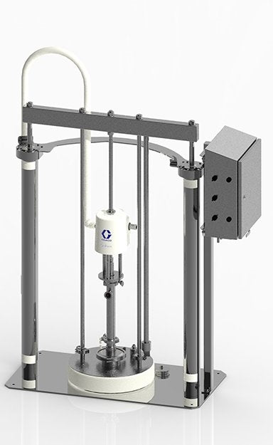 GRACO SaniForce Ram Unit, Stainless Steel Frame, 6:1 PP, Inflatable Seal, Enclosed Pneumatic Controls (Part No. SDU.A04AAA2AA0C21)