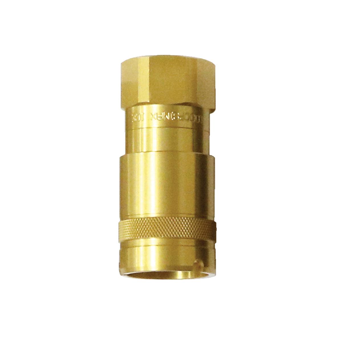 OilSafe® 3/4" Female QD Half – Beige (SKU: F12BEIGE)