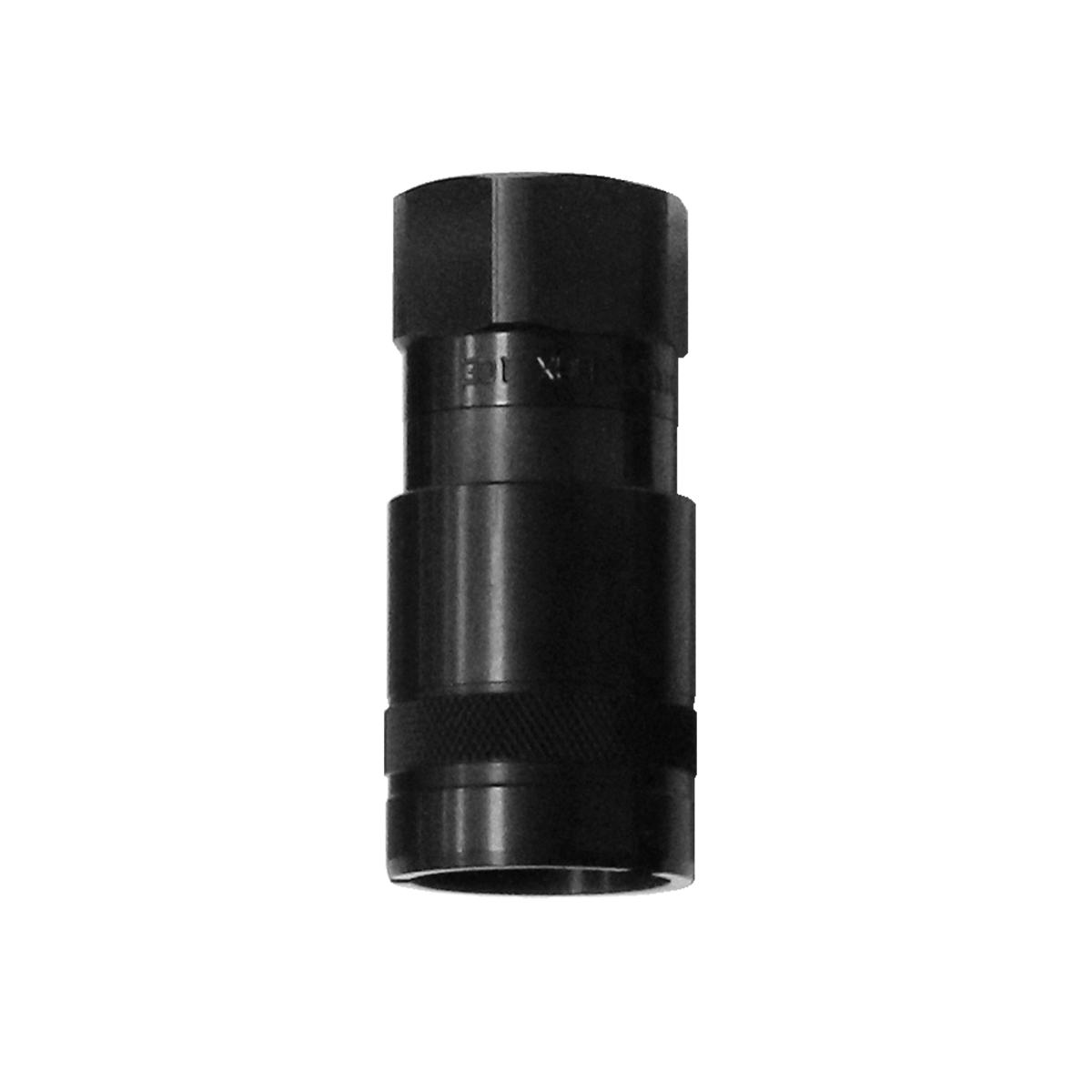 OilSafe® 3/4" Female QD Half – Black (SKU: F12BLACK)