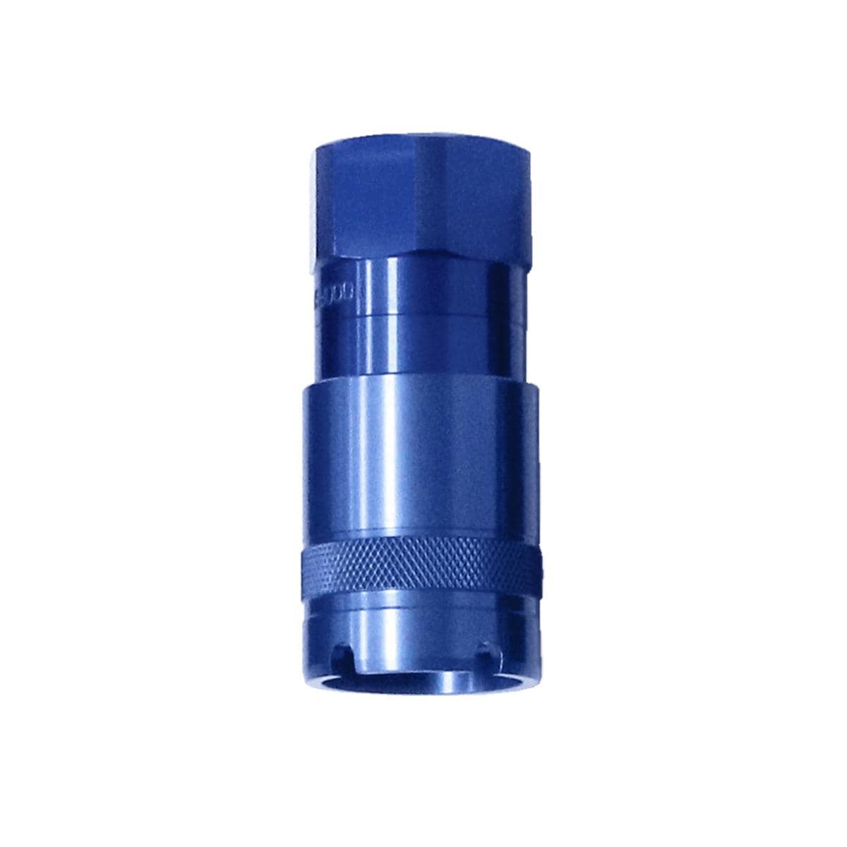 OilSafe® 3/4" Female QD Half – Blue (SKU: F12BLUE)